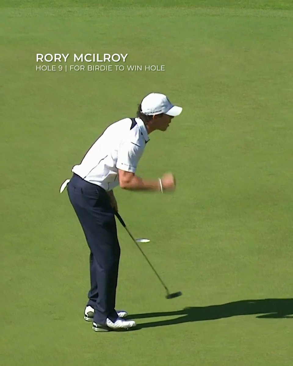 A battle for the ages 💥 No shortage of excitement during this 2012 @RyderCup matchup between Rory McIlroy and Keegan Bradley 🔥 Ryder Cup Europe | Ryder Cup USA