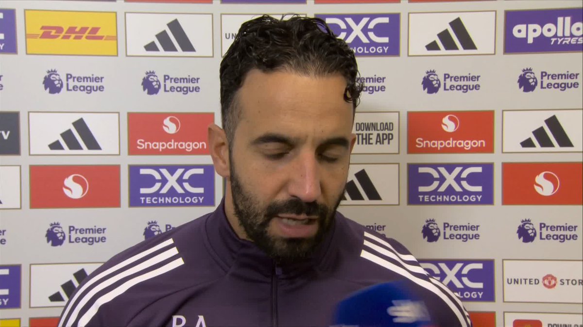 "I have nothing to say to the critics, they are right most of the time" Ruben Amorim reacts to Man United's 2-1 win over Chelsea 🔴