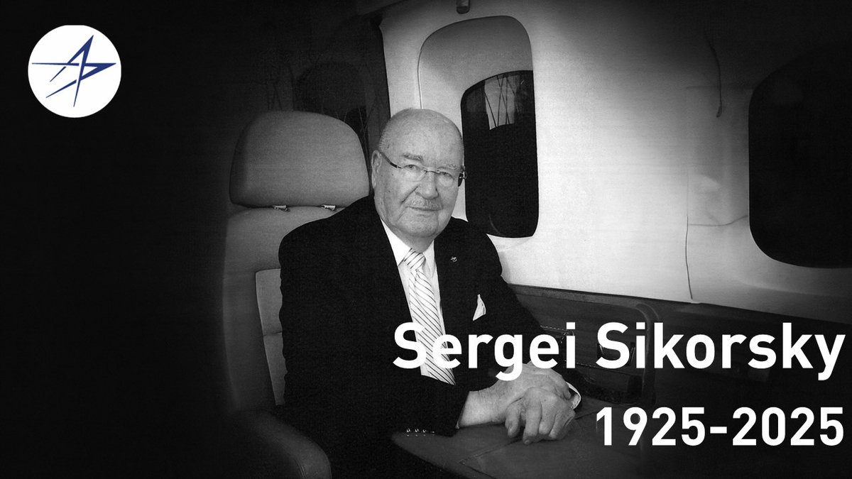 In Memoriam: Sergei Sikorsky, 1925 – 2025 Sergei’s love of aviation came from his father, Igor, who invented the first practical helicopter. Sergei created a lasting legacy of his own at Sikorsky and around the world. May he rest in peace.