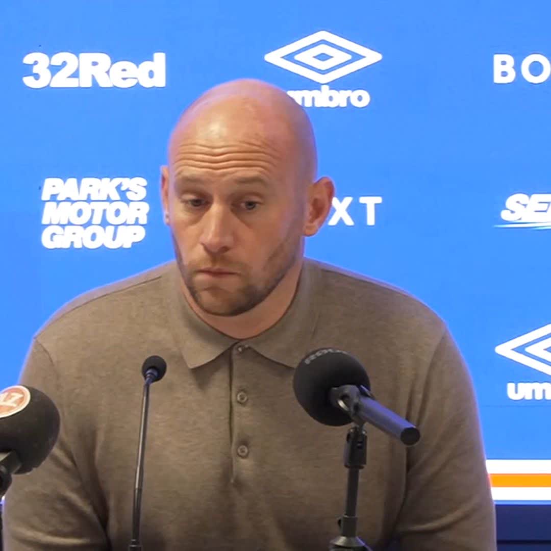 🗣️ "My message to the players all week was to try to ignore the noise... Rangers haven't got bad players, they've got a manager who has been in the Premier League." Hibernian head coach David Gray reacts to his side's League Cup quarter-final exit to Rangers at Ibrox ⤵️