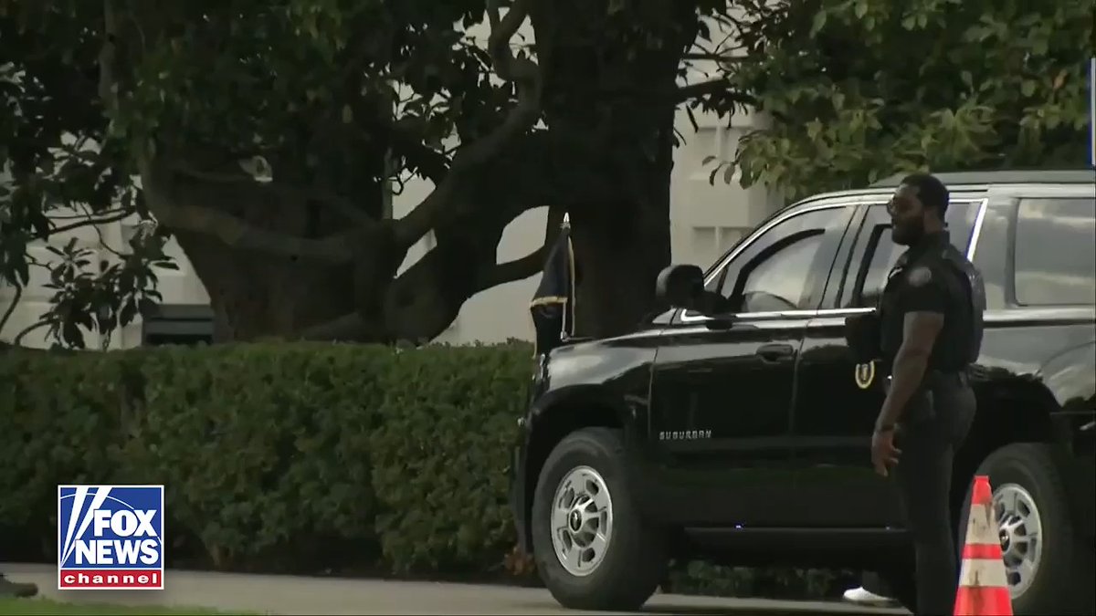 WATCH: President Trump returns to the White House after a Saturday trip to Trump National Golf Club. He will attend Charlie Kirk's memorial in Arizona on Sunday.