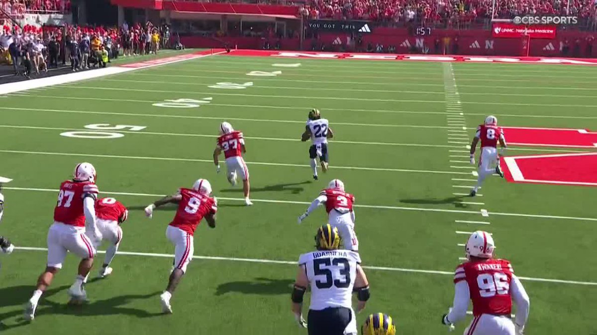 3rd TD of 50+ yards on the young season so far for Justice Haynes