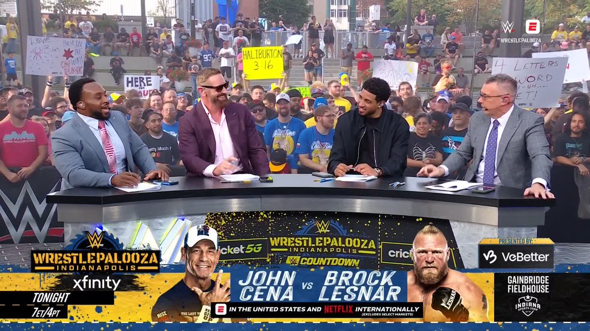Cena or Lesnar? Who do you got TONIGHT at Wrestlepalooza? 🤔 Stream Wrestlepalooza LIVE tonight at 7ET/4PT on the ESPN App: