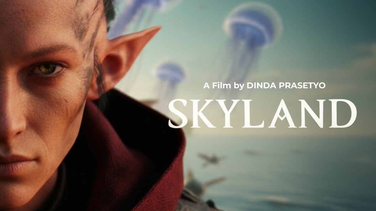 SKYLAND | AI Short Film Fantasy Skyland is an AI-powered fantasy short film that takes you on a breathtaking journey with Aeryn Solveth and his loyal flying fish. From soaring above the futuristic city of Cybryne to returning to his homeland of Eryndor, Aeryn’s adventure is filled with wonder, imagination, and magical encounters. Skyland isn’t just a story. it’s a cinematic exploration of a world where skies are alive and every horizon promises something new. Tools Used: Board & Script made with Adobe Firefly Base Image Midjourney v7 Nano Banana Google Gemini Flash 2.5 in Adobe Firefly Video Luma Ray 3 in Adobe FIrefly Image Retouch Adobe Photoshop Sound Effects VO Sequence CapCut This film was created to take part in the AI short film competition at Chroma Awards