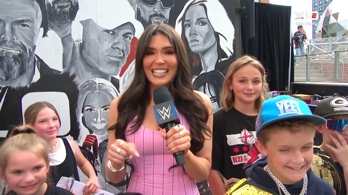 The kids are pulling for AJ Lee and CM Punk tonight! 👀 Who do you got at #Wrestlepalooza? Stream Wrestlepalooza LIVE tonight at 7ET/4PT on the ESPN App: