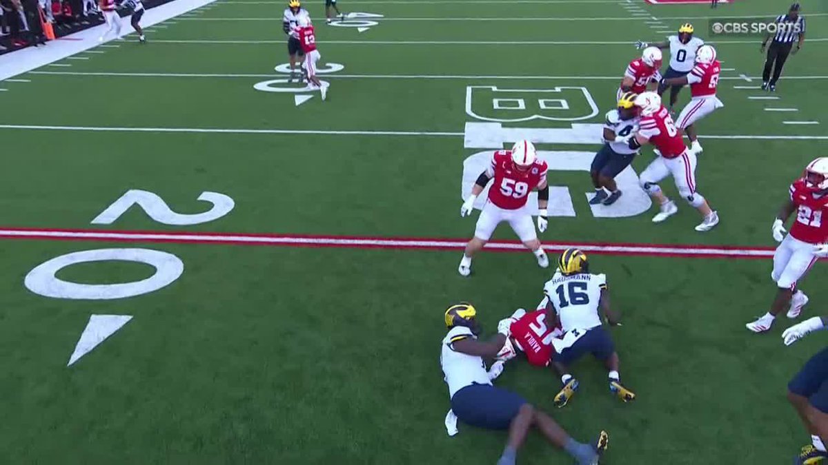 SACKED AGAIN! Michigan Football's defense has been SWARMING.