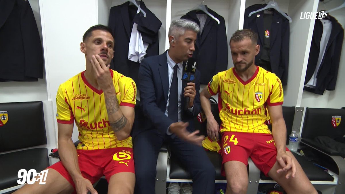Ruben Aguilar heureux de pouvoir répondre au chambrage lillois, Jean-Louis Leca qui dévoile ses talents d'imitateur d'accents... Le vestiaire lensois en roue libre avec Smaïl Bouabdellah ⭐⭐ 😂 #RCLLOSC