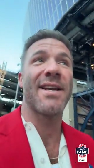What a day. What an honor. The Hall presented by RTX | Julian Edelman