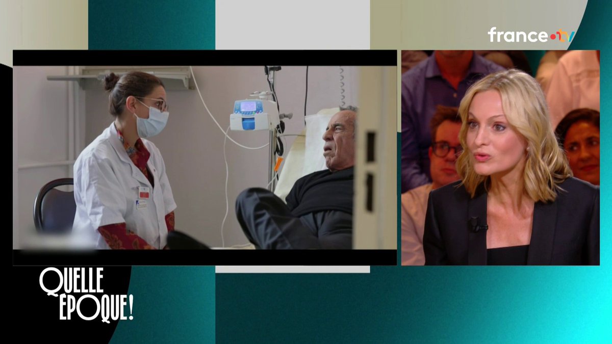 🗣️ "Les soignants ont un supplément d'âme" Audrey Crespo-Mara évoque la maladie de Thierry Ardisson, au cœur de son documentaire "La face cachée de l'homme en noir", et rend un hommage émouvant aux équipes médicales qui ont accompagné son époux jusqu'au bout 🤍 #QuelleEpoque France tv Léa Salamé