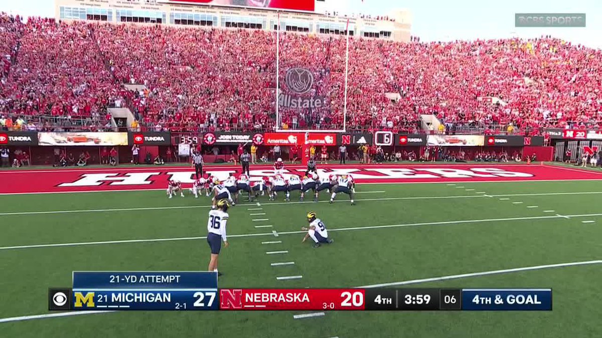 "That is championship football for Michigan." Michigan Football takes 8:46 off the clock and extends to a 30-20 lead.