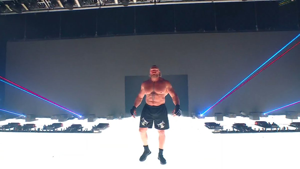 The Beast is here. 😤 Brock Lesnar is ready for Wrestlepalooza! Stream NOW on the ESPN App: