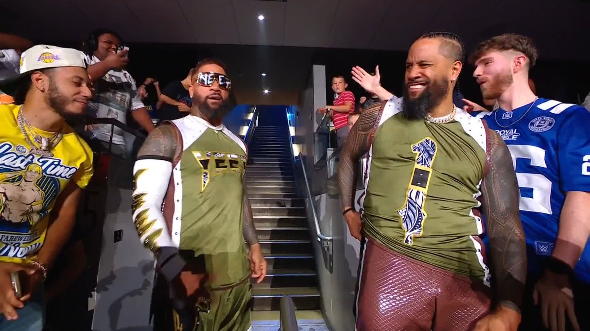 Down Since Day One Ish! 😤 The Usos are back like old times at #Wrestlepalooza! Stream Wrestlepalooza RIGHT NOW on the ESPN App: