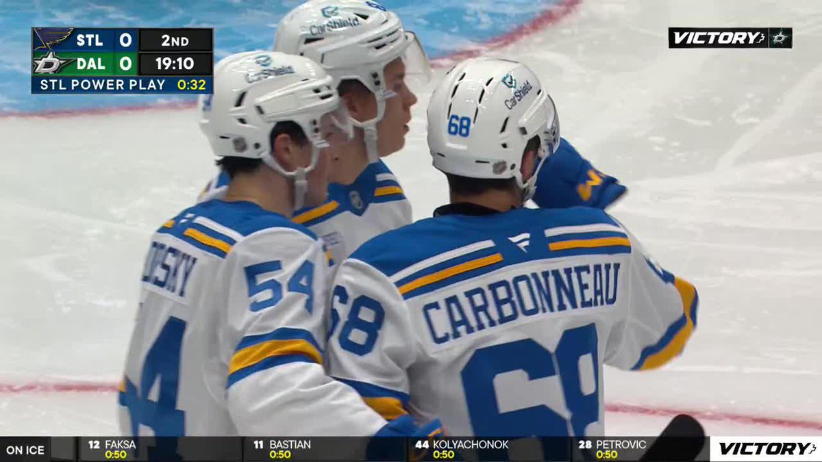 Justin Carbonneau was our first-round pick for a reason. #stlblues