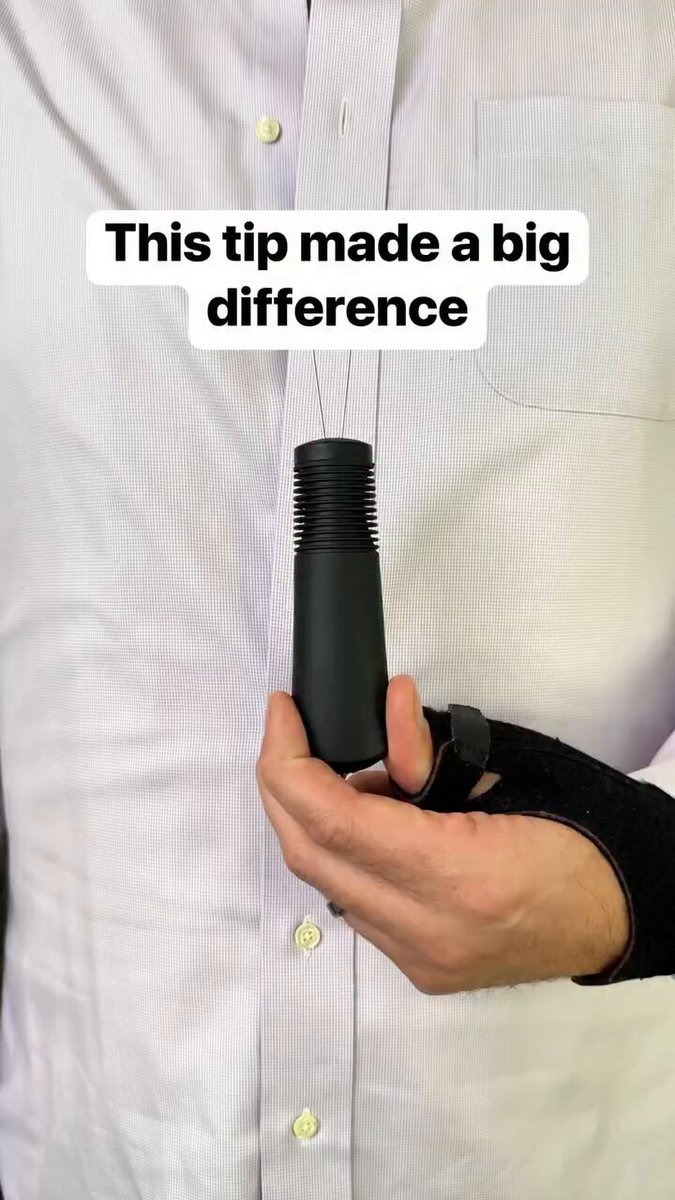 Easy way to button a shirt when assistance is needed 😱🗿