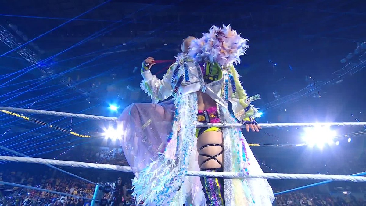 The Genius of the Sky. 🙌 IYO SKY has arrived to #Wrestlepalooza! Stream Wrestlepalooza RIGHT NOW on the ESPN App: