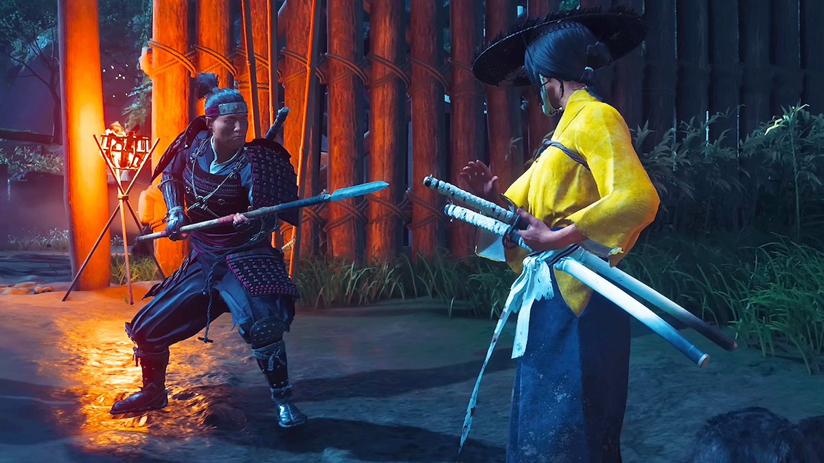 Get a look at the intense Dual Katana gameplay for Ghost of Yotei, launching on October 3 for PlayStation 5.