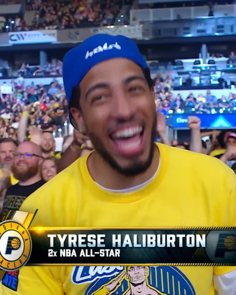 Jeff Teague and Tyrese Haliburton pulled up to #Wrestlepalooza 🔥 Stream #Wrestlepalooza LIVE on the ESPN App ➡️