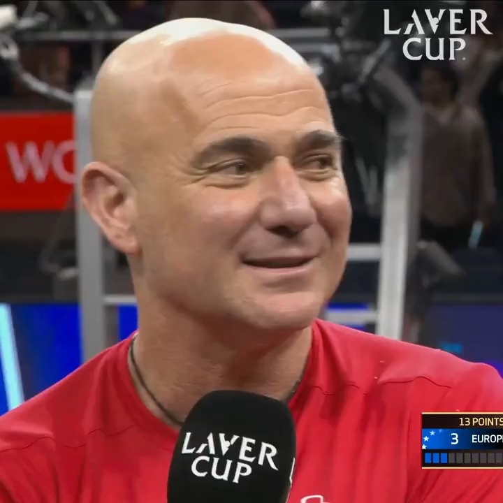 Introducing the new Rock of Gibraltar ⛰️ @andreagassi 🤝 @francerundolo #LaverCup