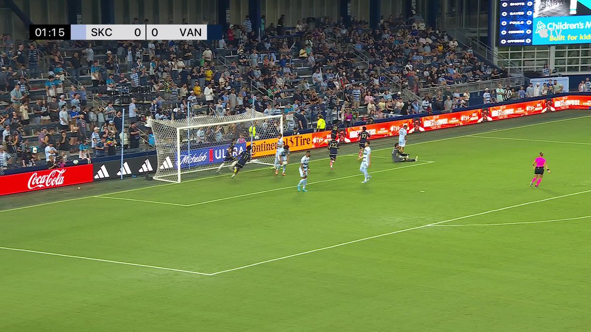 🇨🇴 GOOOL de Édier Ocampo. El colombiano marcó el 1-0 de #VancouverWhitecaps en su visita a #SportingKC, al 2’ 👀 Es la segunda anotación del lateral en lo que va de esta temporada de MLS