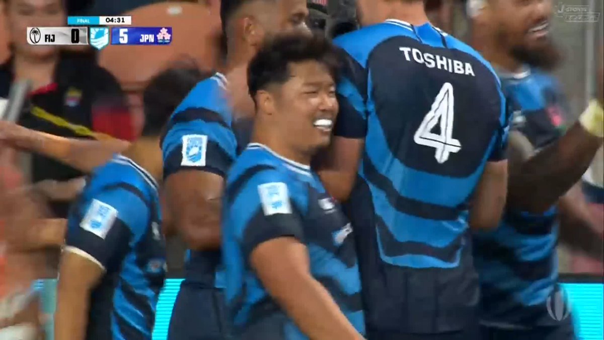 日本代表先制👏 江良颯選手のトライ🔥🔥
