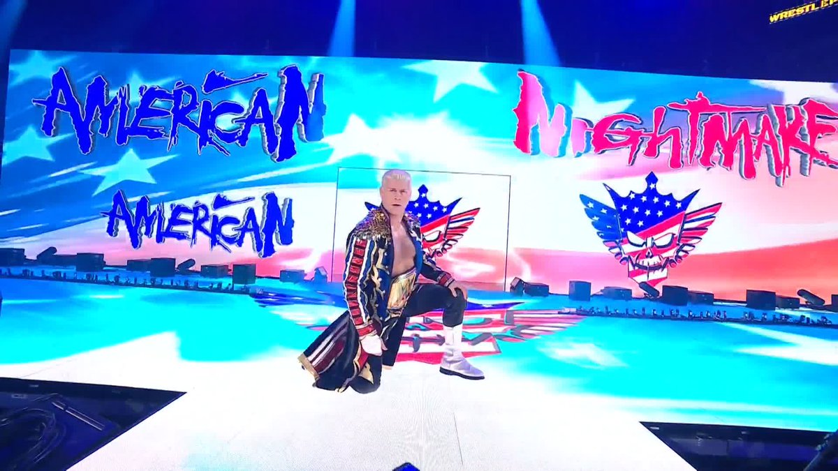 🗣️ WOAHHHHH! WWE Champion Cody Rhodes has arrived for the Main Event of #Wrestlepalooza! Stream Wrestlepalooza RIGHT NOW on the ESPN App: