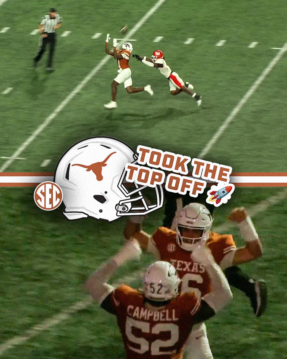 ARCH MANNING. DEEP BALL. 🚀 Texas Football x 📺 SEC Network+