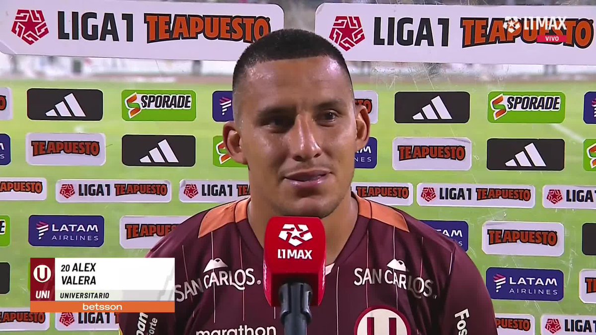 ๐ฅ๐VALERA LE DIO EL TRIUNFO A LA U "NOSOTROS RESPONDEMOS EN LA CANCHA Y LUEGO HABLAMOS" #UTC 1-2 #Universitario ๐บ Conoce cรณmo ver L1MAX en vivo ๐ #L1MAX #Liga12025