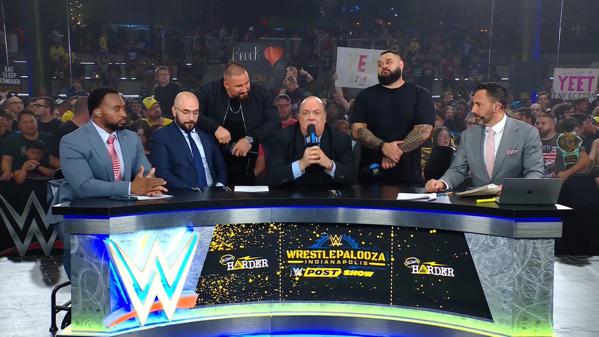 "Let's talk about Brock Lesnar." Paul Heyman has some things to say about The Beast 😲 ▶️