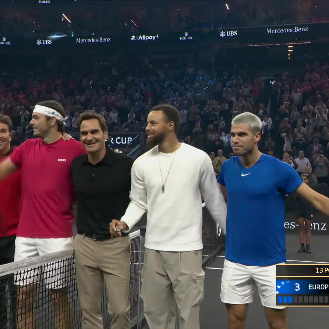 Hang it in the Louvre 📸 #LaverCup