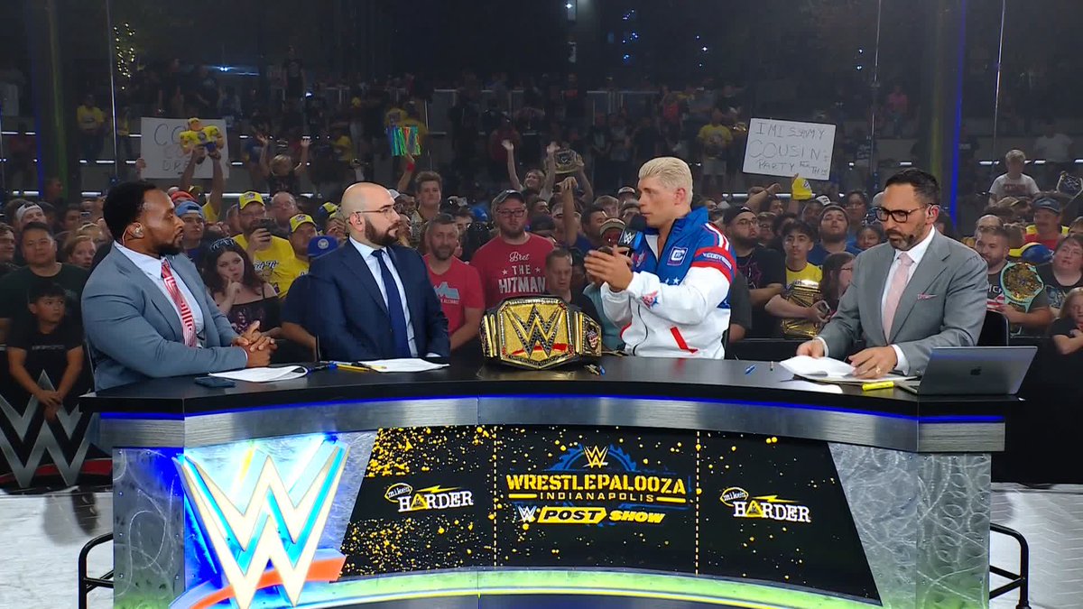 "There ain't nobody on planet earth more qualified to be the quarterback of WWE than myself." WWE Champion Cody Rhodes with a STATEMENT. 😤 ▶️