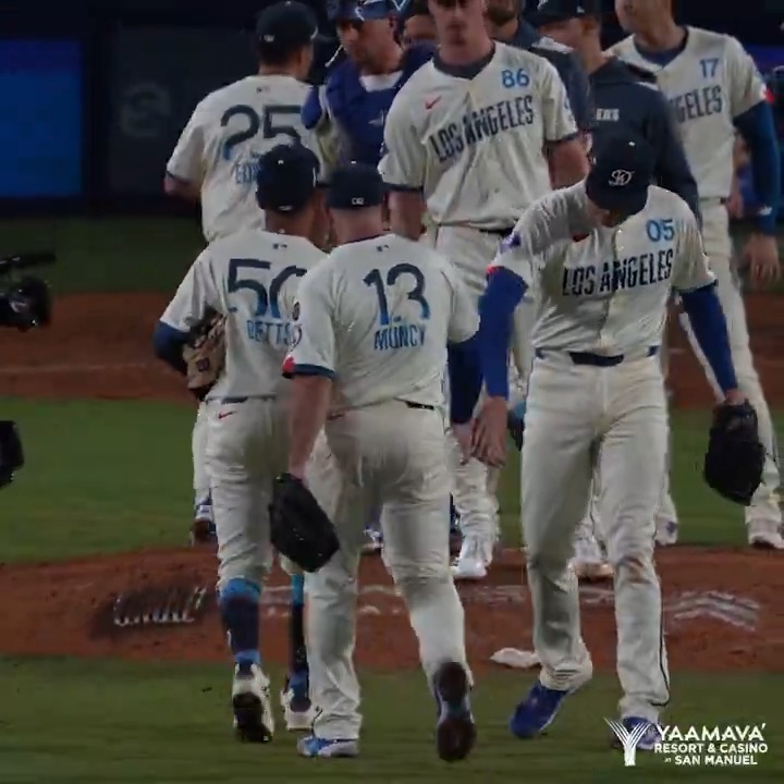 Victory formation! Dodgers x Yaamava' Resort & Casino
