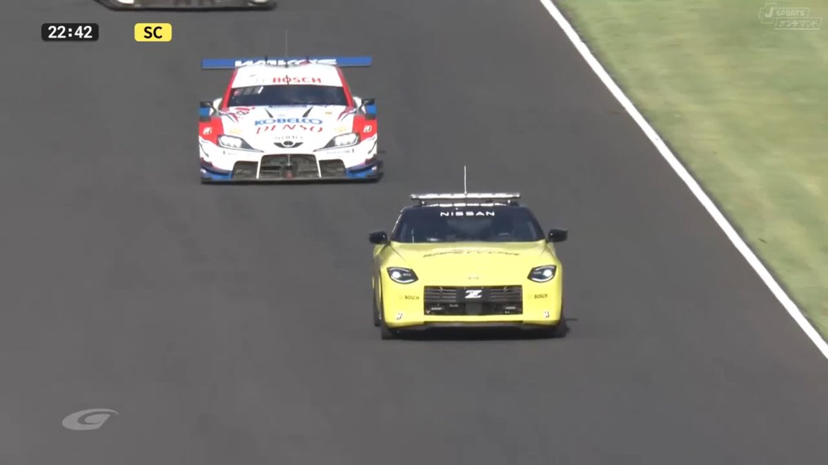 赤旗中断を経てSC明けから再開⏩ 16時30分までのタイムレースでリスタートです!! #SUPERGT 2025 第6戦 スポーツランドSUGO 9/20〜9/21 徹底LIVE配信! 🔽ご視聴/ご購入は🔽 #スーパーGT