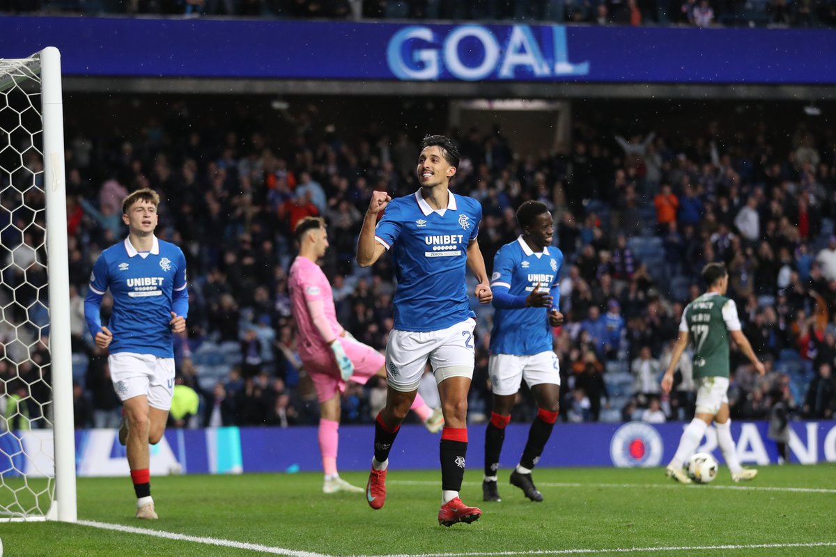 🔥 Bojan Miovski's first goal for Rangers.