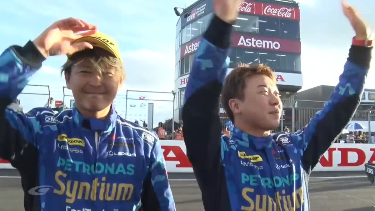 GT300クラス優勝🏆 60号車 Syntium LMcorsa LC500 GT 吉本大樹選手 & 河野駿佑選手のインタビュー🎙️ 鈴鹿での悔しさを晴らす。見事リベンジを果たしました✨ #SUPERGT 2025 第6戦 スポーツランドSUGO 9/20〜9/21 徹底LIVE配信! 🔽ご視聴/ご購入は🔽 #スーパーGT