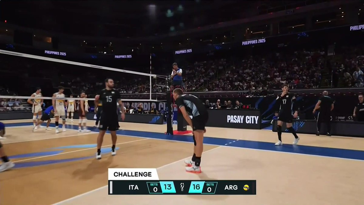 🇮🇹🏐🇦🇷 Le rallye remporté par les Argentins dans ce huitième de finale du Mondial face à l'Italie Le direct à suivre sur L'Équipe live > #lequipeVOLLEY