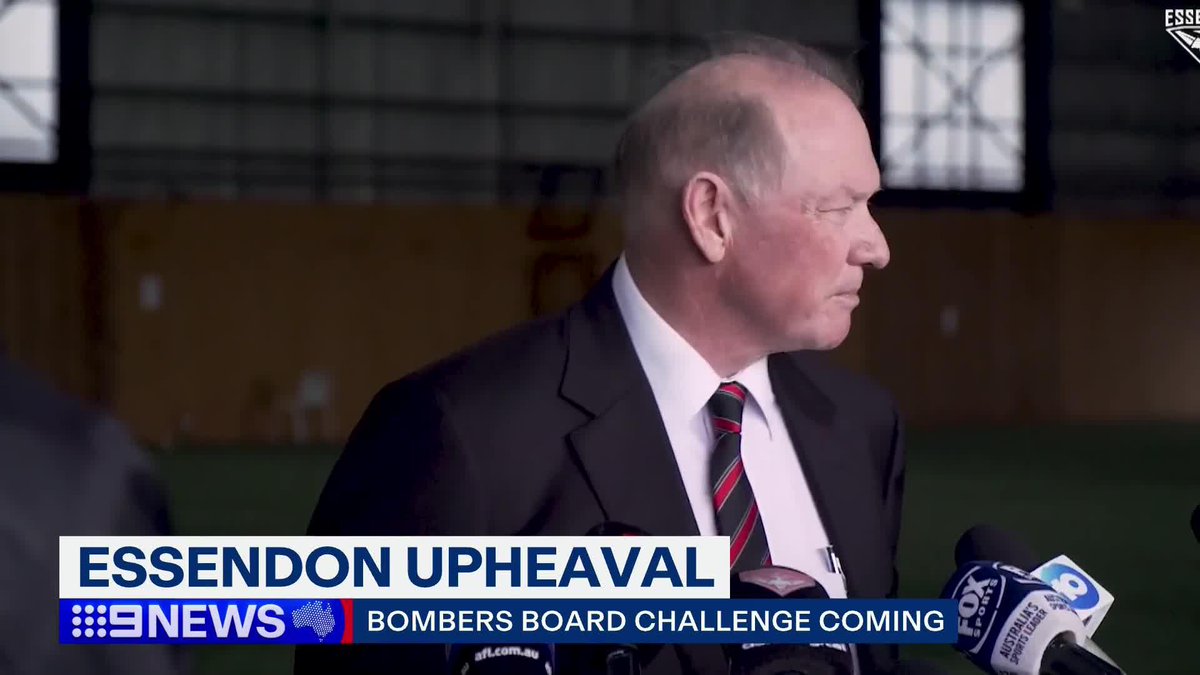 Essendon powerbrokers have had enough, with a board challenge set to occur after the club's season of woe. #9News