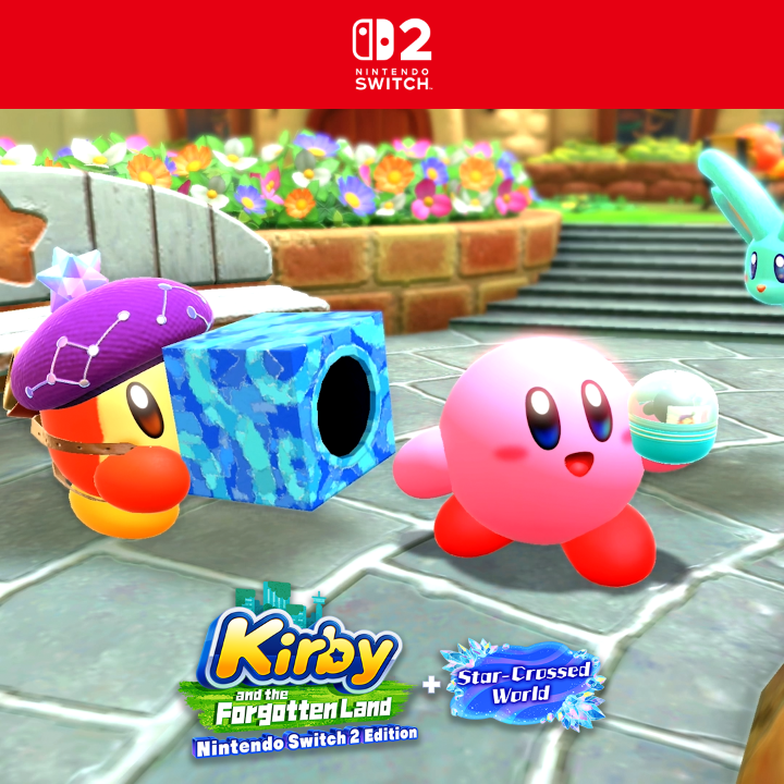 Try your luck at the Gotcha Machine EX – you never know what you might get! #Kirby