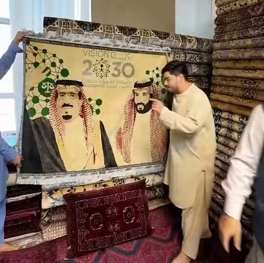 حب السعوديه من افغانستان!😍