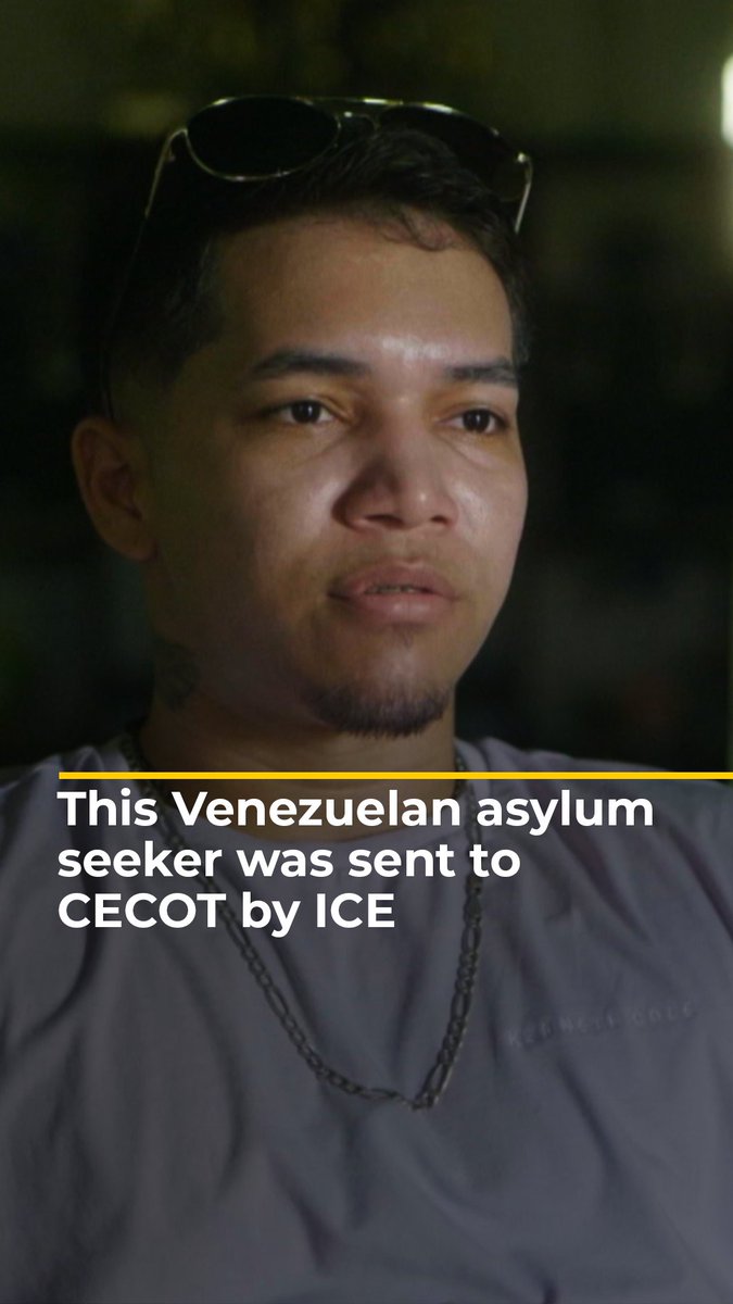 Venezuelan asylum seeker Franco Caraballo was accused without evidence of gang ties and under a wartime law was transferred to a notorious prison in El Salvador by #ICE. He tells us about his experience. Watch the full investigation: