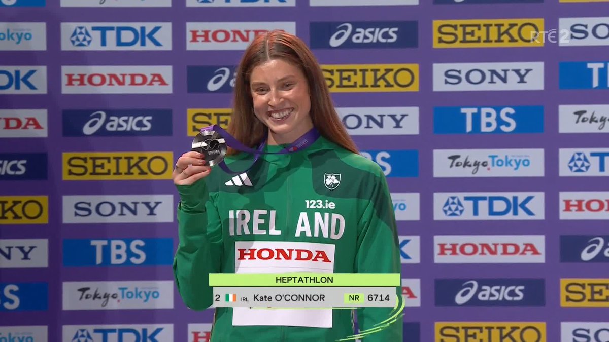 It's still sinking in for Kate O'Connor. The World Athletics Championships silver medallist sat down with David Gillick to reflect on a dream few days in Tokyo #RTEsport
