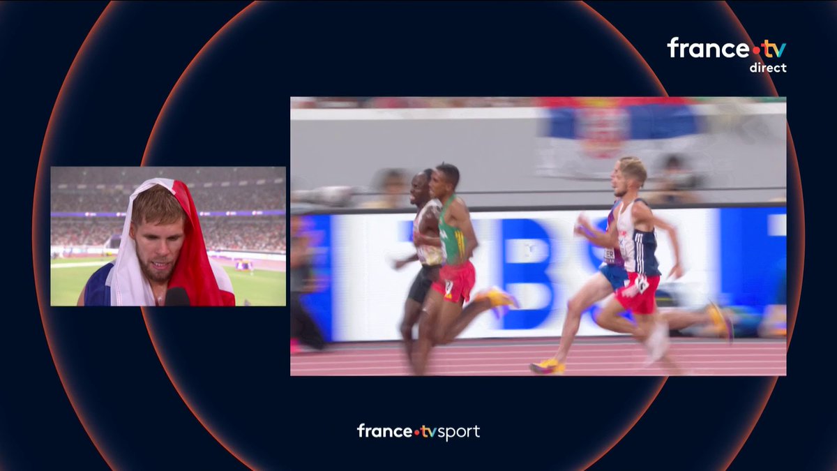 #WCHTokyo25｜🗣️"En venant ici, j'y croyais plus que personne ! J'ai ressenti sur ces championnats que les qualités mentales étaient au-dessus des qualités physiques." La réaction spontanée de JIMMY GRESSIER, doublement médaillé 😍 📺 Suivez le direct :