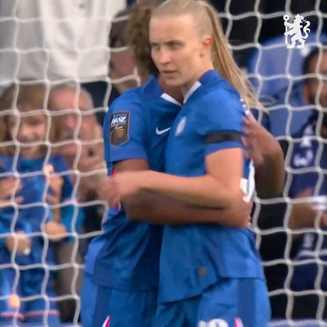 Aggie Beever-Jones' scoring-spree continues! 🎯 A confident finish from a striker in form. 🔥