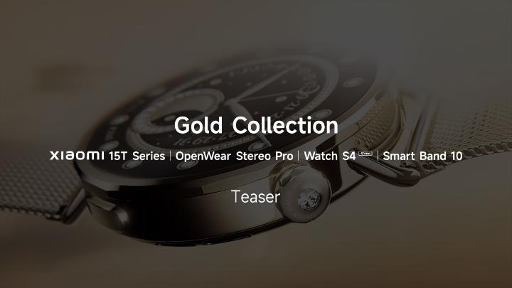 Luxury at a glance, sophistication in every curve. The Gold Collection brings together stunning wearables, each crafted to stand out. Catch the first look at the Xiaomi Launch on Sept 24th, 14:00 (GMT+2).