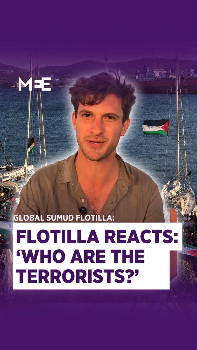 Israeli officials have changed from calling the Gaza-bound aid flotilla a "selfie yacht" to calling the convoy "a terrorist flotilla". Activists say this means Israel is "laying the groundwork for violence" - but claim fewer people believe it. Listen to how they responded.