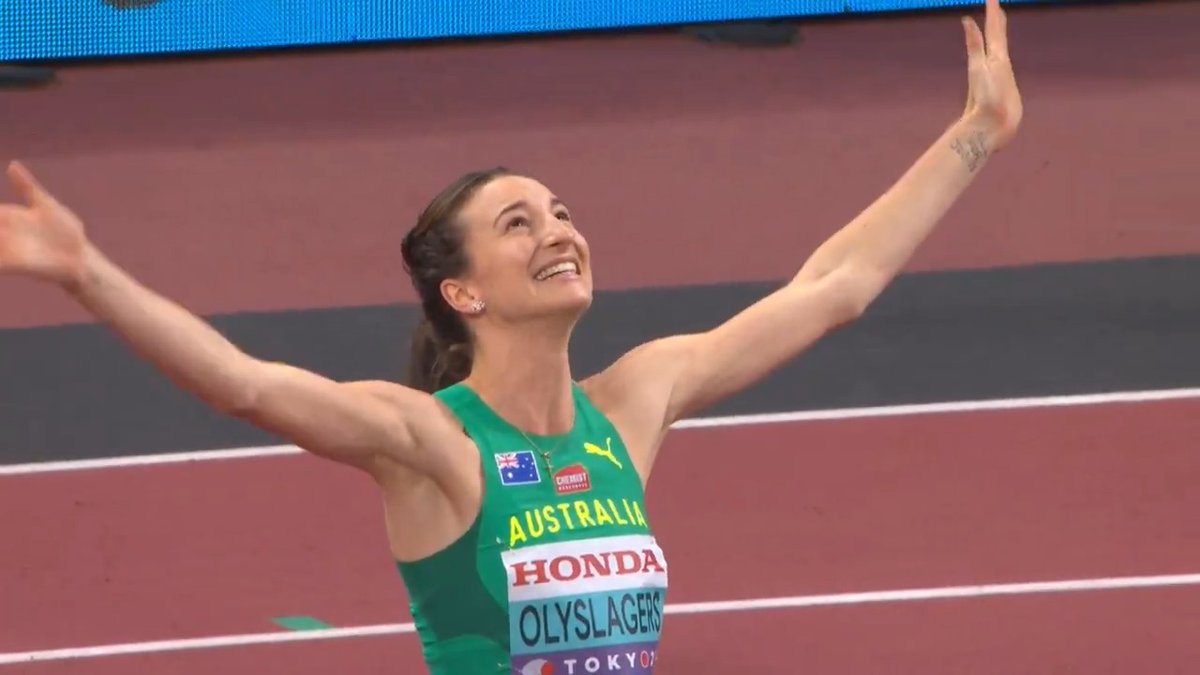 【東京世界陸上】 ▶️女子走高跳 決勝 🌸世界陸上初制覇🌸 🥇🇦🇺オリスラガース 選手 2m00 🥈🇵🇱ジョジグ 選手 2m00(自己新記録) 🥉🇺🇦マフチク 選手 1m97 🇷🇸トピッチ 選手 📺TBS系 生中継 ⚡️TVerでは放送同時 & 全49種目LIVE配信⚡
