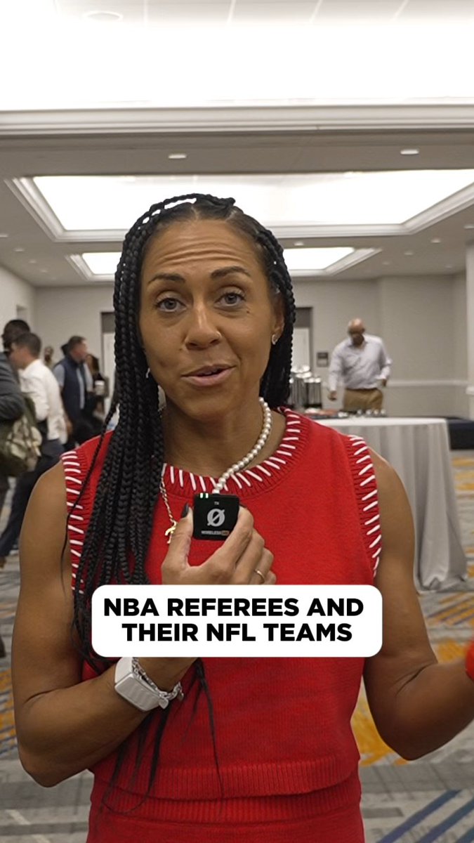 NBA Referees are all together this week to kickoff the 25-26 NBA Season with their NBA Referee Preseason Camp. Ahead of NFL Sunday, we asked a few Referees who they root for on Sundays. Do you share a favorite NFL team with an NBA Referee?