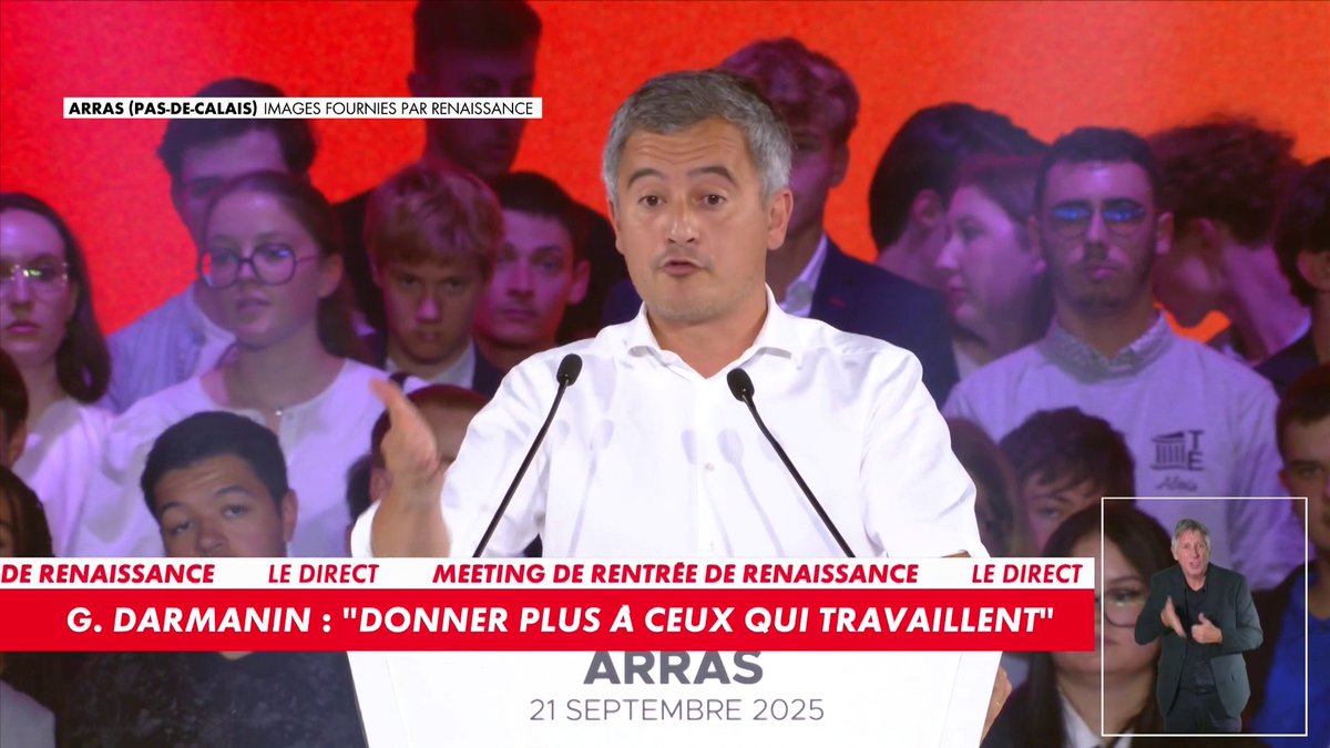 Gérald Darmanin : «Quand on tape un policier, un gendarme, un pompier, un professeur, un soignant, on dort en prison pour plusieurs semaines»