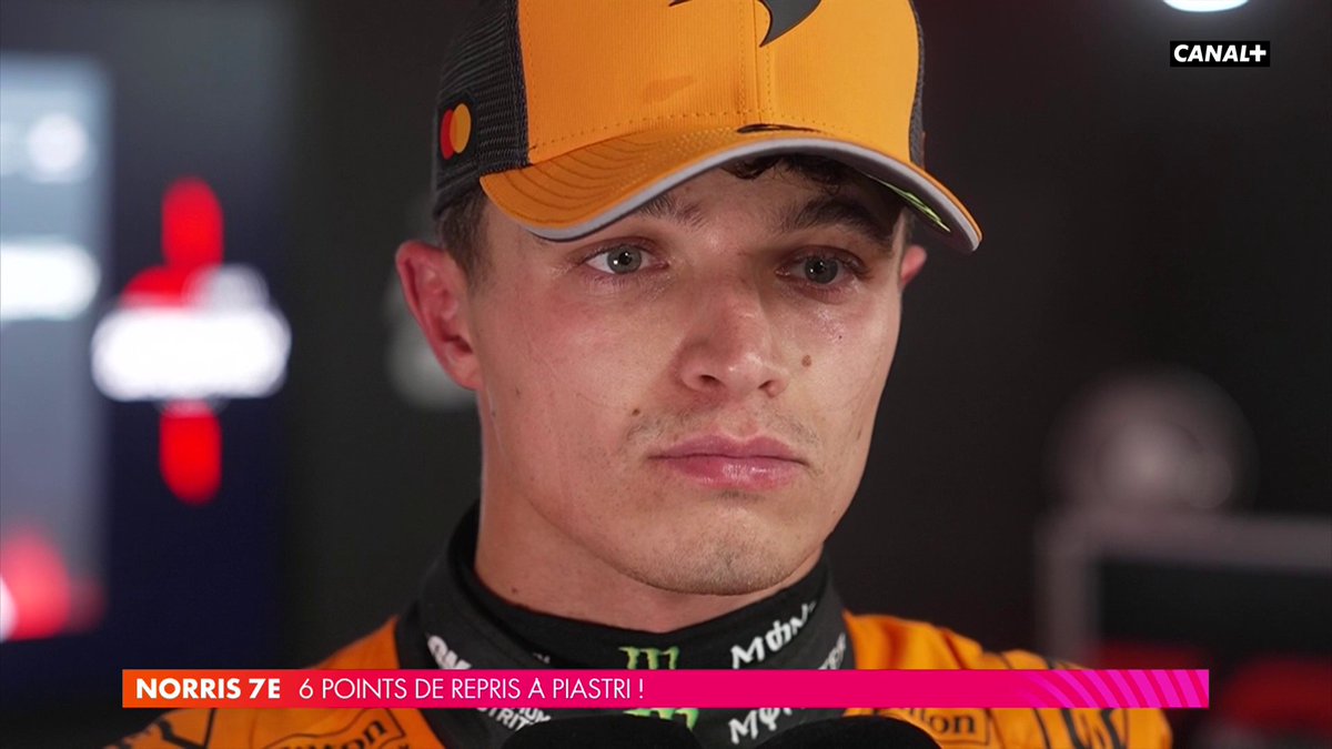 🗣️ « Il n’y avait pas grand-chose à faire » McLaren en difficulté, Norris termine P7 au Grand Prix d’Azerbaïdjan. #AzerbaijanGP #F1