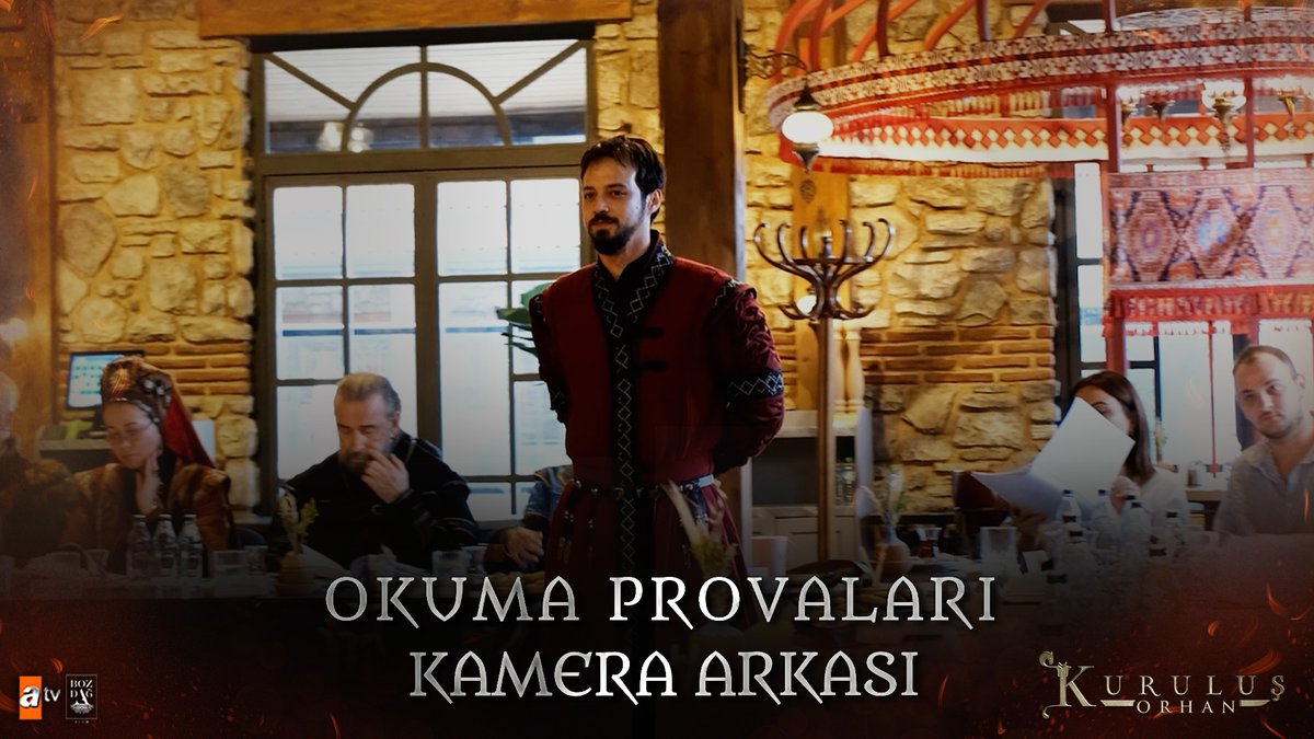 Tarihi yolculuğumuz öncesi son durak! Eğlenceli anlarla dolu okuma provalarımızın kamera arkası özel görüntüleri. Kuruluş Orhan Çok yakında atv’de.