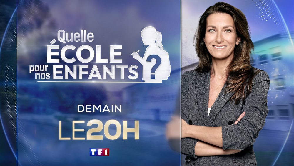 📌 Ce dimanche dans #LE20H de TF1, page spéciale Éducation 🏫 Quelle école pour nos enfants ? 👇 Anne-Claire Coudray s'est rendue à Algrange (Moselle) dans un collège de 300 élèves ⏰ RDV ce soir dans le JT de #TF1